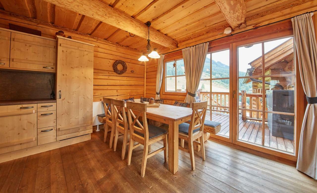 Вилла Chalets Blockhaus Saalbach By Holidayflats24 Экстерьер фото