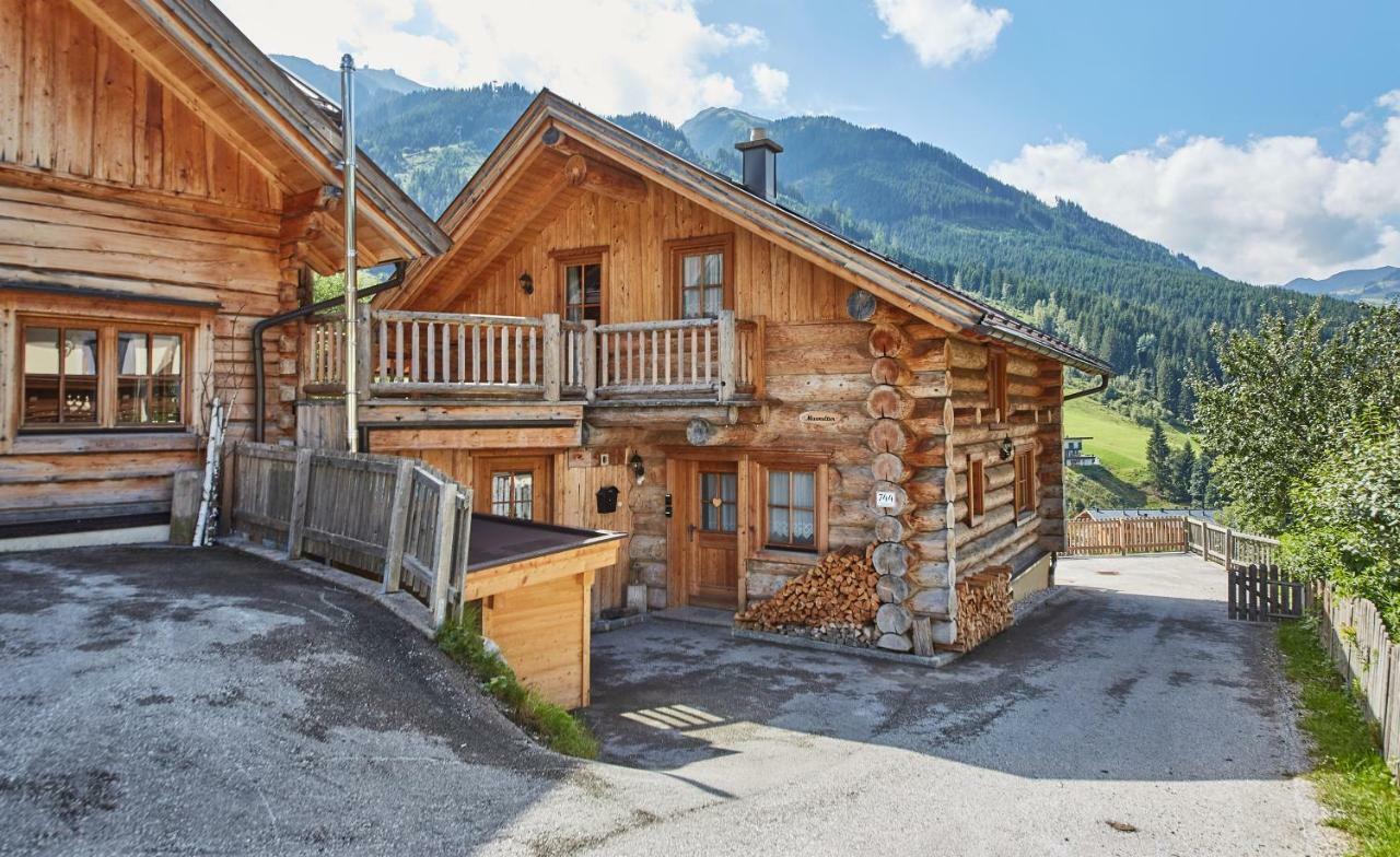 Вилла Chalets Blockhaus Saalbach By Holidayflats24 Экстерьер фото